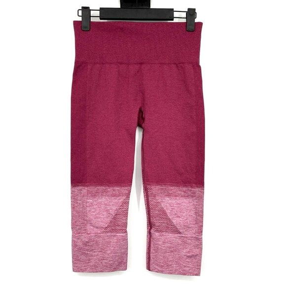 Lululemon Leggings Seamlessly Street Crop Heathered Maroon - Picture 1 of 10